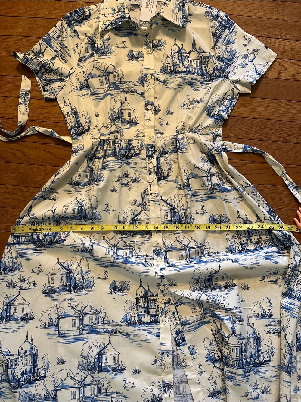 NWT Baltic Born Layne Midi Dress Holland Toile Print - Picture 11 of 16
